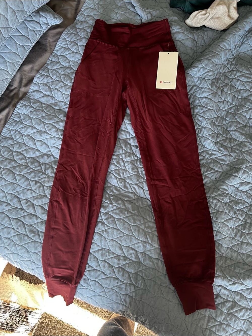 lululemon athletica Burgundy Leggings